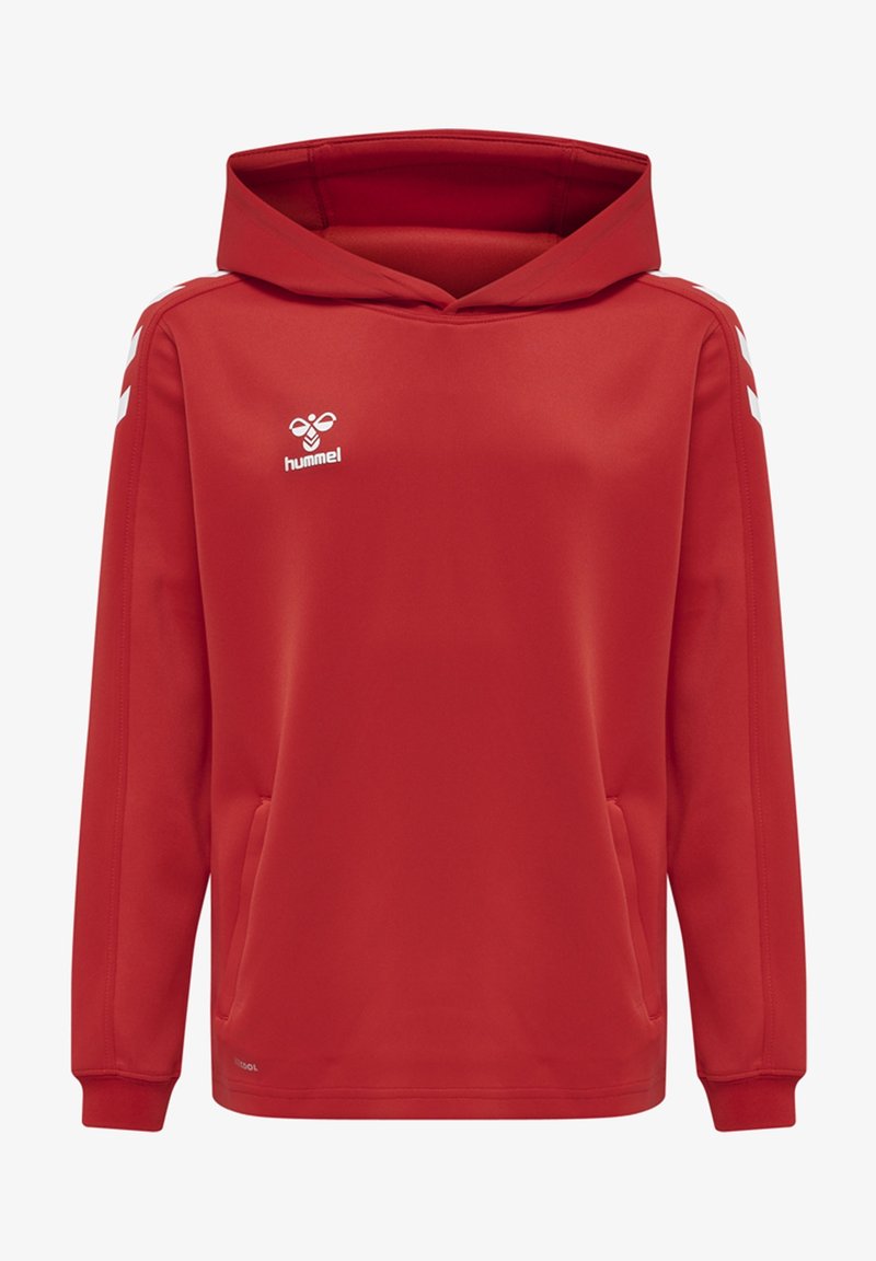 Hummel CORE XK - Felpa con cappuccio - true red