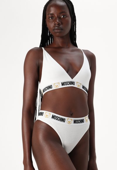 Moschino Underwear TRIANGOLO - Sutiã triangular - white