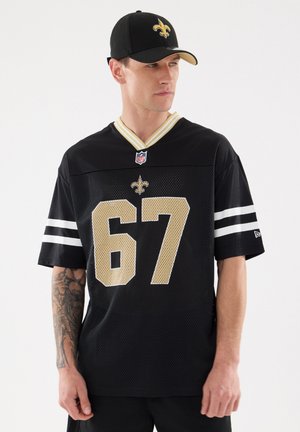 New Era, NEW ORLEANS NFL TEE - Ρούχα για κλαμπ - black