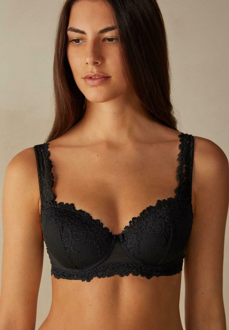 Intimissimi SOFIA IN PRETTY FLOWERS - Bügel BH - black/schwarz - Zalando.de