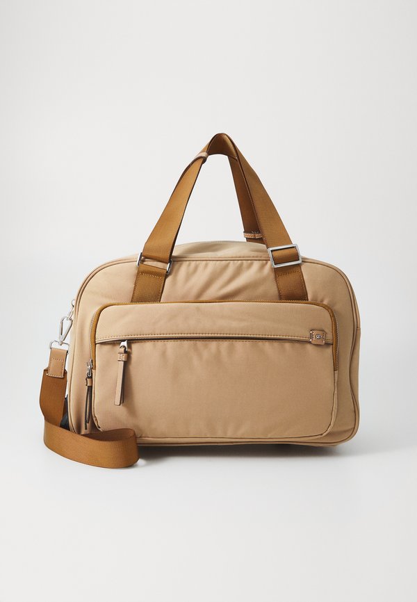 TRAVEL WEEKEND BAG OUT GLOBE M - Weekend bag - camel