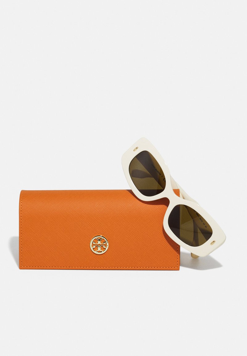 Tory Burch Sunglasses - ivory/dark brown/off-white - Zalando.ie display picture 1