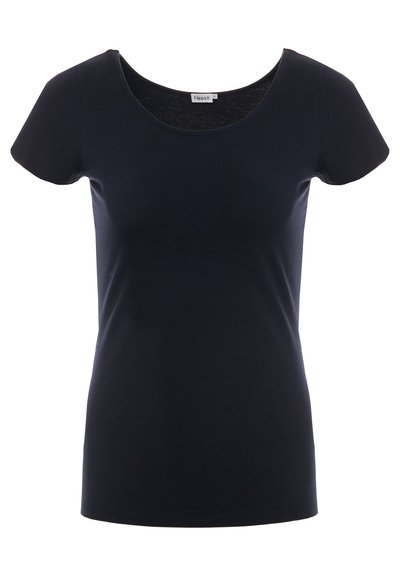 Filippa K SCOOP NECK TOP - T-shirts - navy