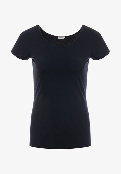 Filippa K SCOOP NECK TOP - T-shirts - navy