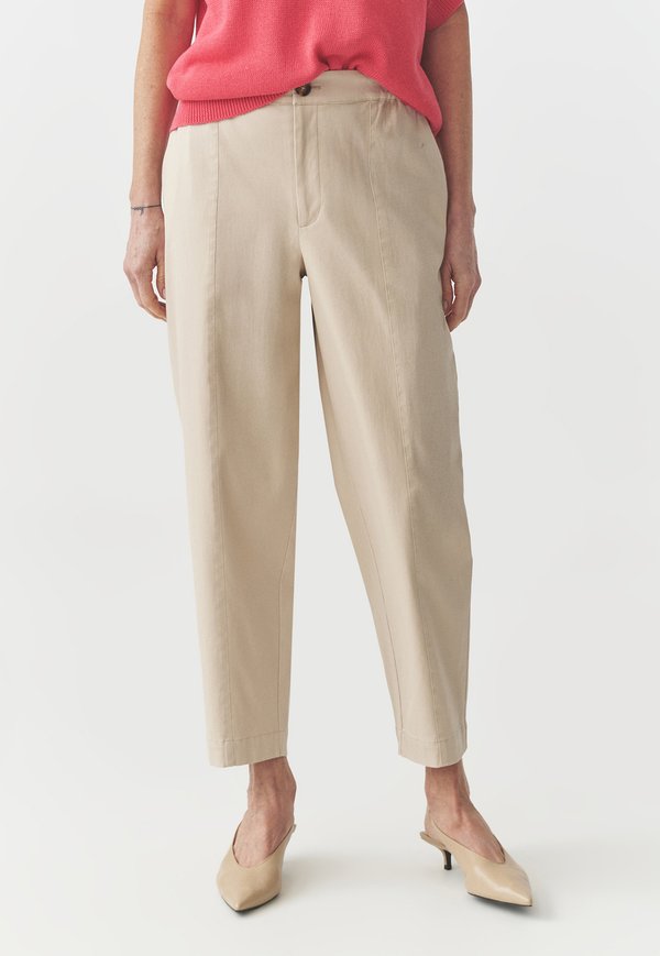 DARLI - Stoffhose - beige melange