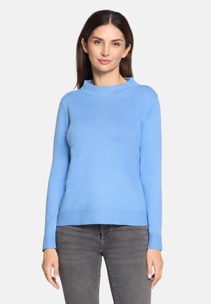 MIT STEHKRAGEN - Pullover - azurine