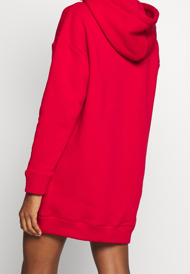 strapless open back dress Sunday Love Oversized Hoodie in Red main image 0