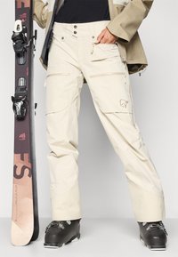 Norrøna LOFOTEN INSULATED PANTS - Slēpošanas bikses - oatmeal