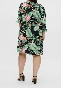 EVOKED VILA Vestido informal - black