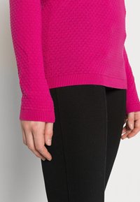 Vero Moda VMCARE STRUCTURE O-NECK - Camisola - very berry