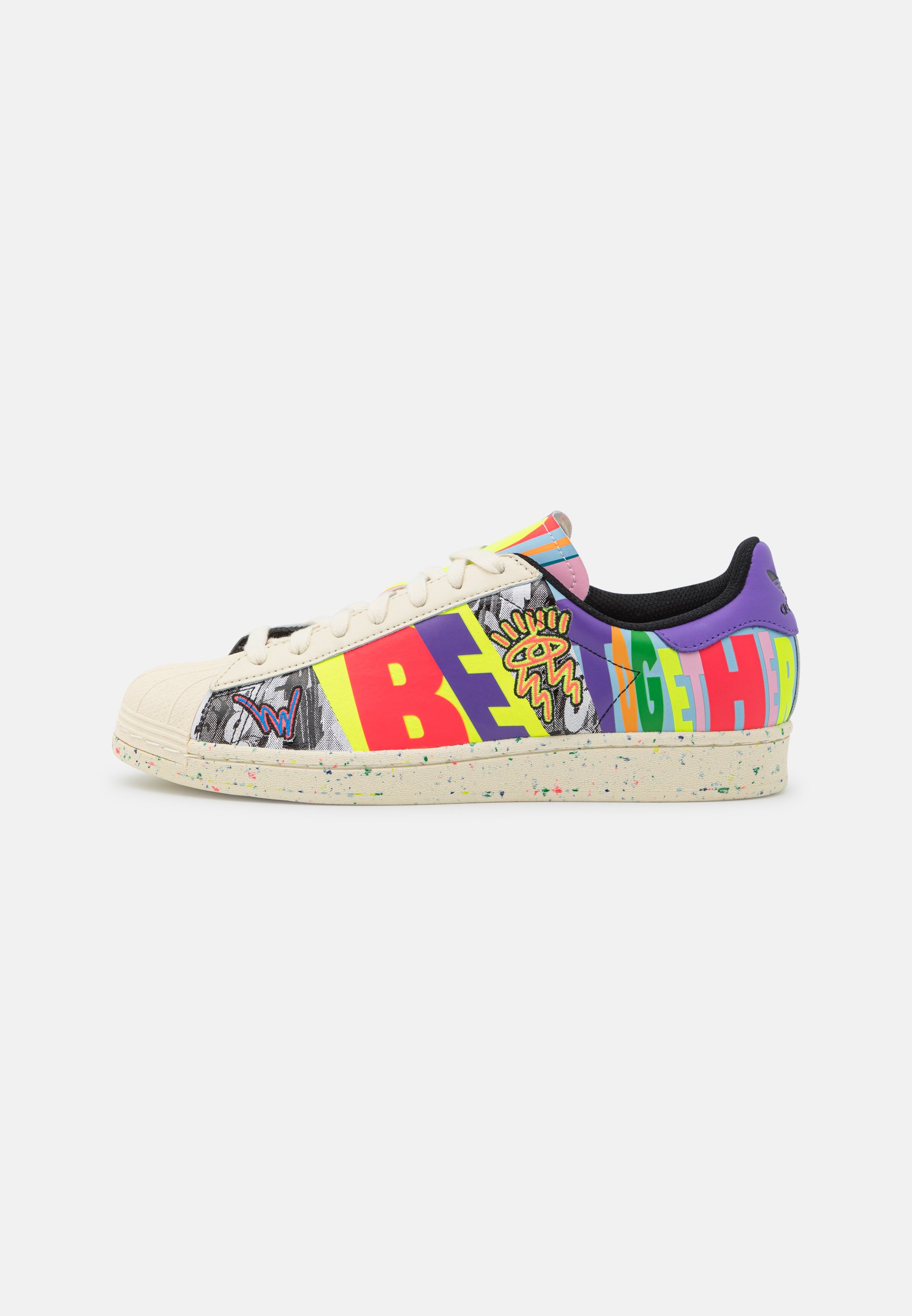 adidas Originals SUPERSTAR - Zapatillas - white/multicolor - Zalando.es