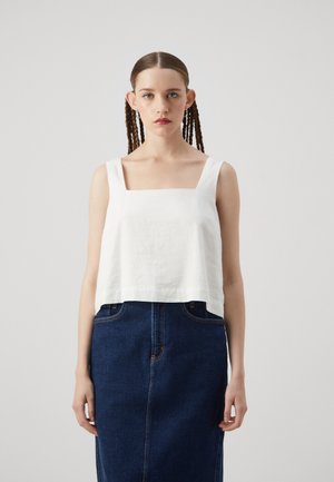 SHELL TANK - Palaidinė - new off white