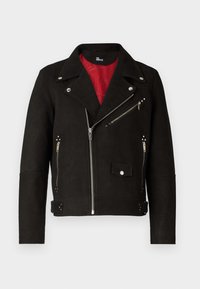 BLOUSON  - Chaqueta de cuero - black
