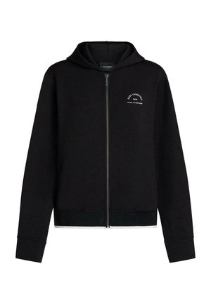 KARL LAGERFELD, Sweat zippé - black