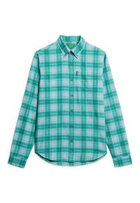 Unselected, teal check