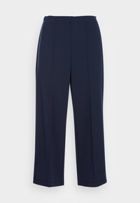 VMBECKY WIDE PULL ON CULOTTE PANT - Calças - navy blazer