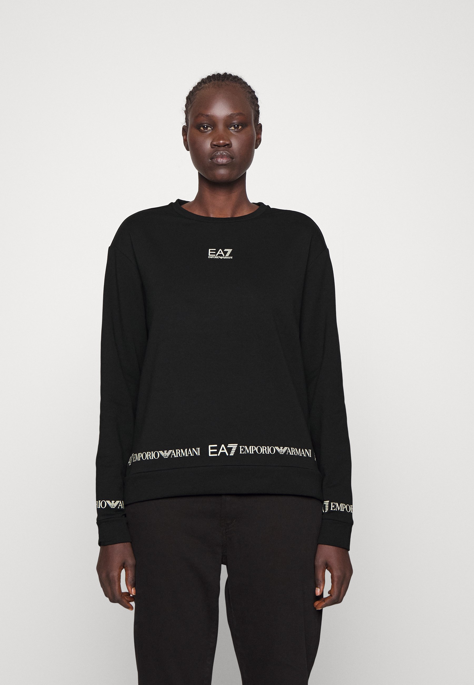 EA7 Emporio Armani Sweatshirt - Black - Zalando.Ie