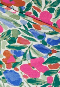 Damart EFFET CACHE-COEUR Robe pull rose fleuri/rose ZALANDO