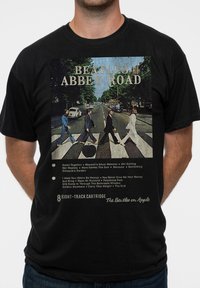 Paradiso Clothing THE BEATLES ABBEY ROAD 8 TRACK UNISEX  - Print T-shirt - black