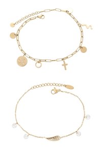 SET 2 PACK - Armband - gold-coloured
