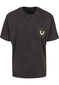 MINERAL SHINING CREST - Printtipaita - black