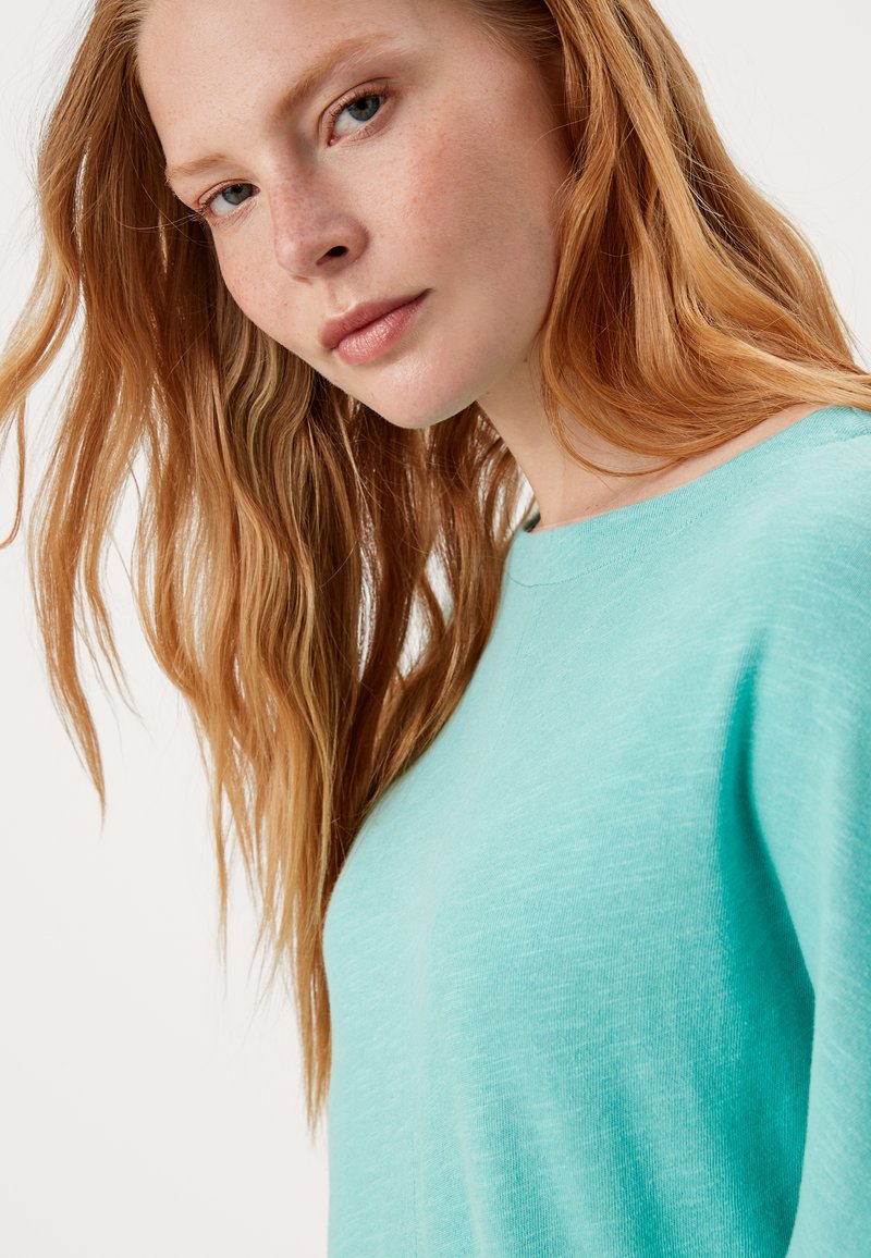 Damen T-Shirts | s.Oliver MIT 3/4-ARM Langarmshirt turquoise/petrol - TB95196 Damen T-Shirts | s.Oliver MIT 3/4-ARM Langarmshirt turquoise/petrol - TB95196