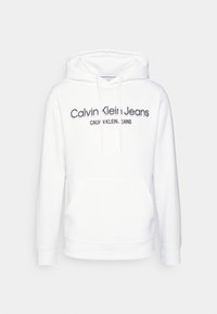 MONOCHROME INSTITUTIONAL HOODIE - Camisola - bright white
