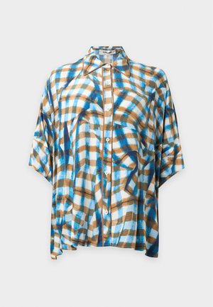 Diane von Furstenberg, DIANE SHORT SLEEVE - Πουκαμίσα με κουμπιά - multi-coloured