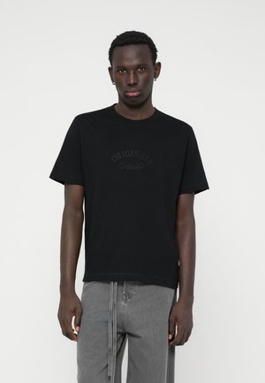 JORBLEECKER BRANDING TEE - Camiseta estampada - black