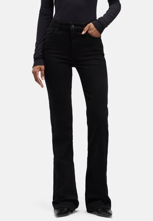 THE LEGGY - Jean bootcut - black