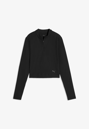 Puma, ZIP - Camiseta de manga larga - puma black