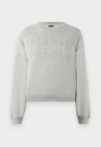 LOGO WEDGE PULLOVER - Sweatshirt - light heather grey