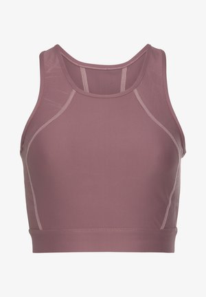 LASCANA Active LASCANA ACTIVE CROP-TOP - Top - dunkelrosa/rosa