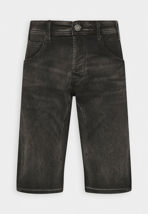 Jack & Jones JJISCALE JJLONG  - Jeansshorts - black denim