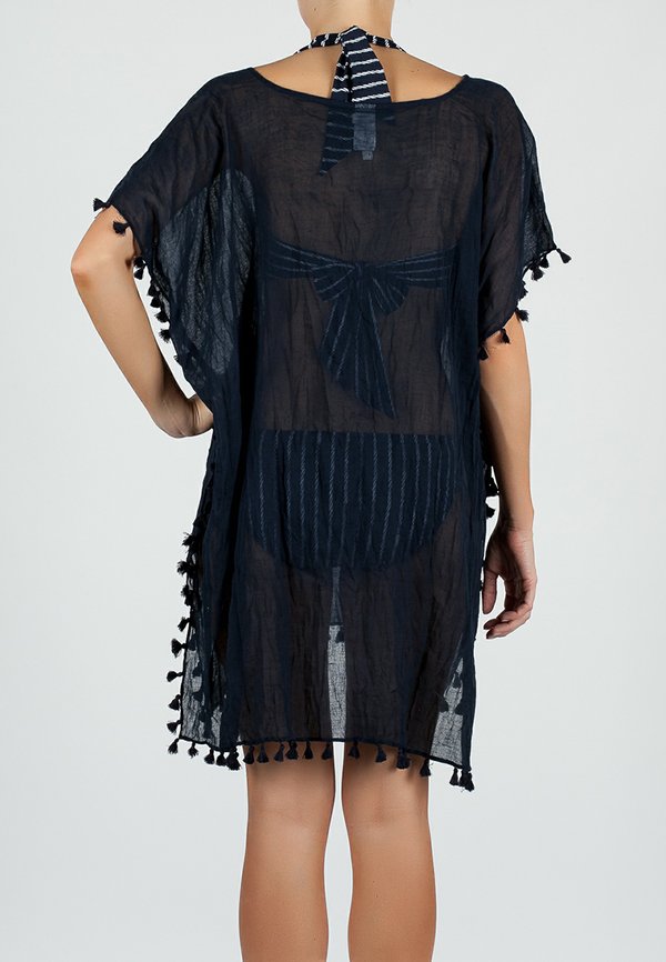 BEACH EDIT-AMNESIA KAFTAN - Beach accessory - indigo2