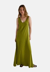 Monoprix UNIE - Robe en jersey - guacamole