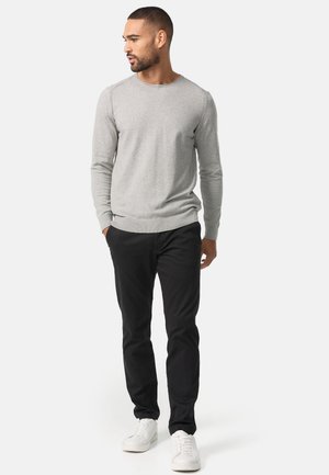 INDICODE JEANS, WASLING - Chinos - black