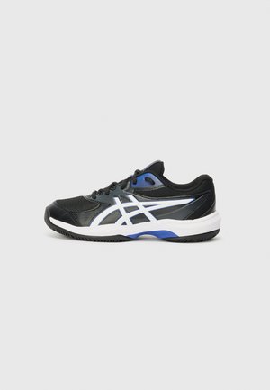 GEL GAME 10 UNISEX - Chaussures de tennis toutes surfaces - black/white
