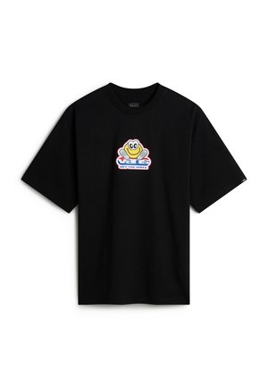 Print T-shirt - black