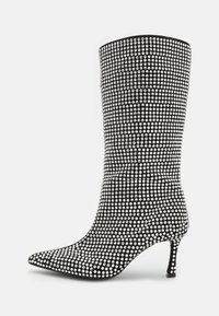 PARISCRAS BOOTS - Vysoká obuv - silver