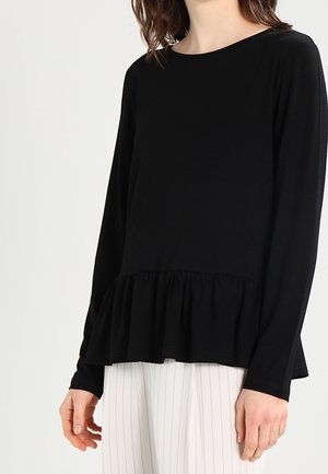 T-shirt à manches longues - black