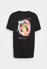 RIKU UNISEX - T-shirt estampada - black