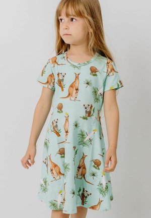 Walkiddy, AUSTRALIAN ANIMALS-FLARED  - Freizeitkleid - green