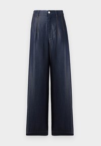 NIA PANTS - Püksid - dark blue unwashed