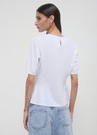 Calliope EN POINT DE SMOCK - Camicetta - blanc