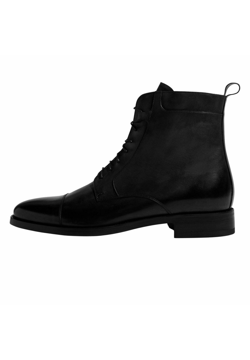 Scarosso TOTÒ EBANO - Botines con cordones - black calf