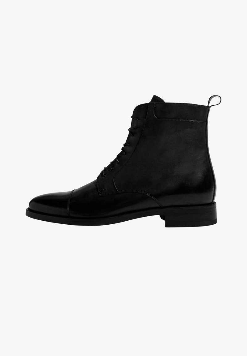 Scarosso TOTÒ EBANO - Botines con cordones - black calf