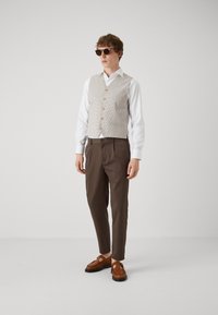 Jack & Jones PREMIUM JPRRIVIERA MIX - Strukirani kaput - timber wolf