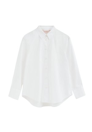 Polo Club, HEMD WOMAN BASIC FIT POPLIN W LONG SLEEVE REGULAR FIT - Button-down blouse - white