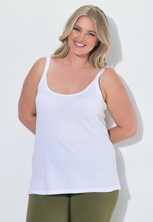 MIAMODA, TOP, KOMFORT FIT, SPAGHETTITRÄGER - Top - snow white